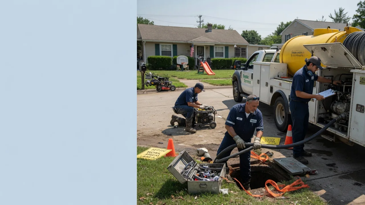 Septic Tank Pumping in Towson, MD near me